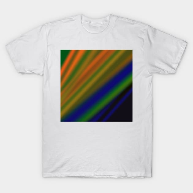 RED BLUE GREEN BLACK ABSTRACT TEXTURE T-Shirt by Artistic_st